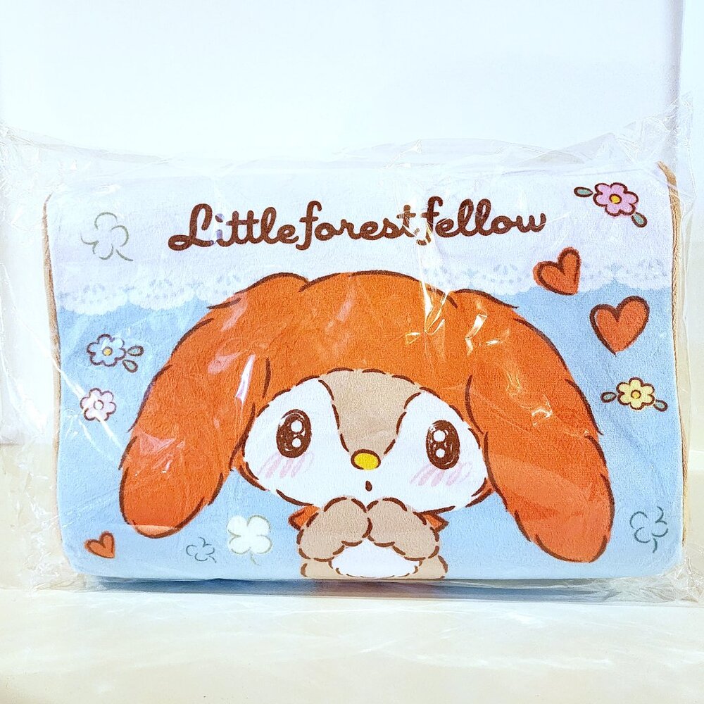 New Sanrio Little Forest Fellow Memory Foam Pillow Toreba Japan 35cm
